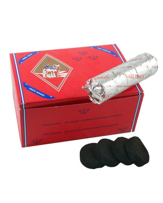 Three Kings Hookah Charcoal