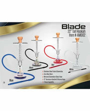 Amira Blade Hookah 22"