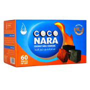 CocoNara Hookah Charcoal 60pc Flats