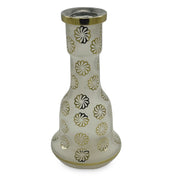 Exotic Egyptian Hookah Base White