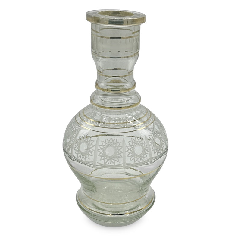 Egyptian Jumbo Hookah Base - White