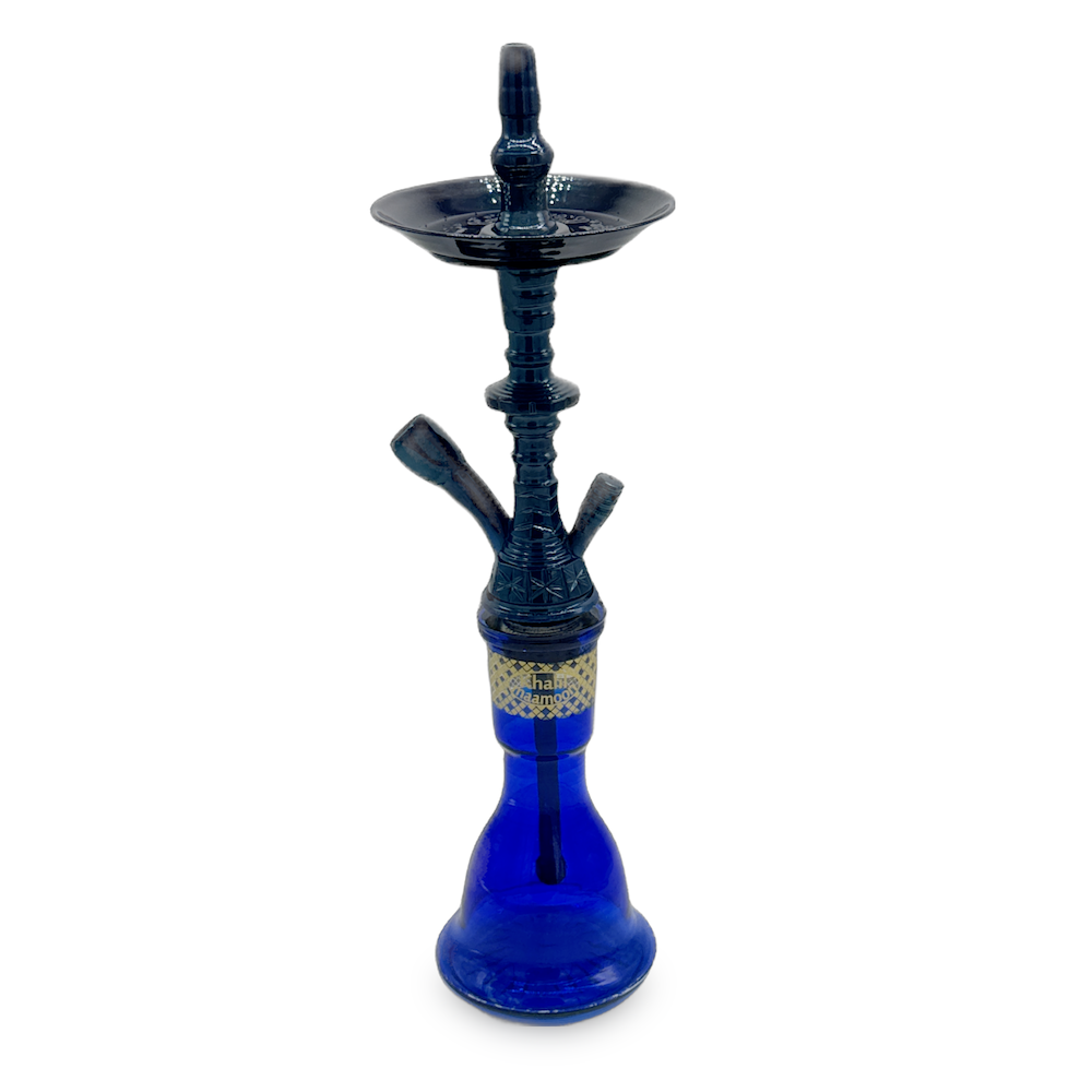 Khalil Mamoon Mini Beast Hookah Blue 22