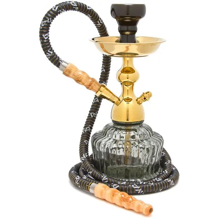 MYA QT Hookah Gold Grey