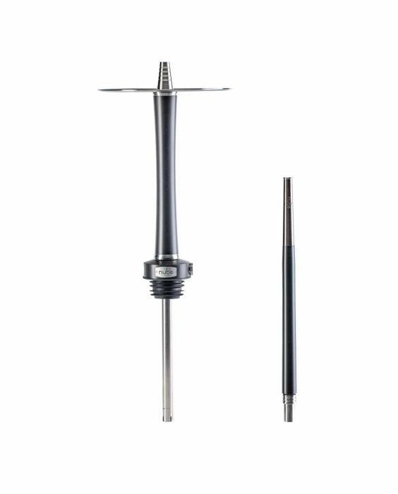 Nube Unique Black One Hookah Stem - TheHookah.com