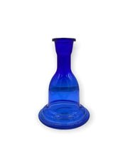 Zahrah Premium Glass Base Wide Bottom Blue