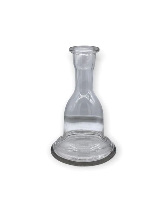 Zahrah Premium Glass Base Wide Bottom Clear
