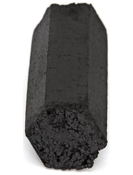 CocoUrth Hex Coconut Charcoal 1KG single piece view