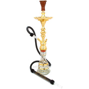 Khalil Mamoon Hookah Classic 30" Hookah Gold Stem