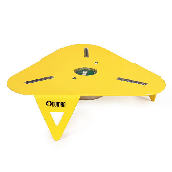 Oduman coaster triangle style led light stand yellow