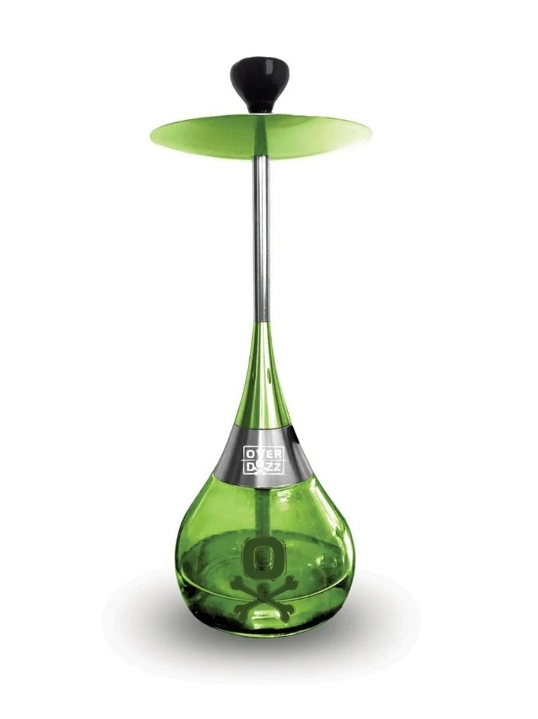 Overdozz Hookah Green