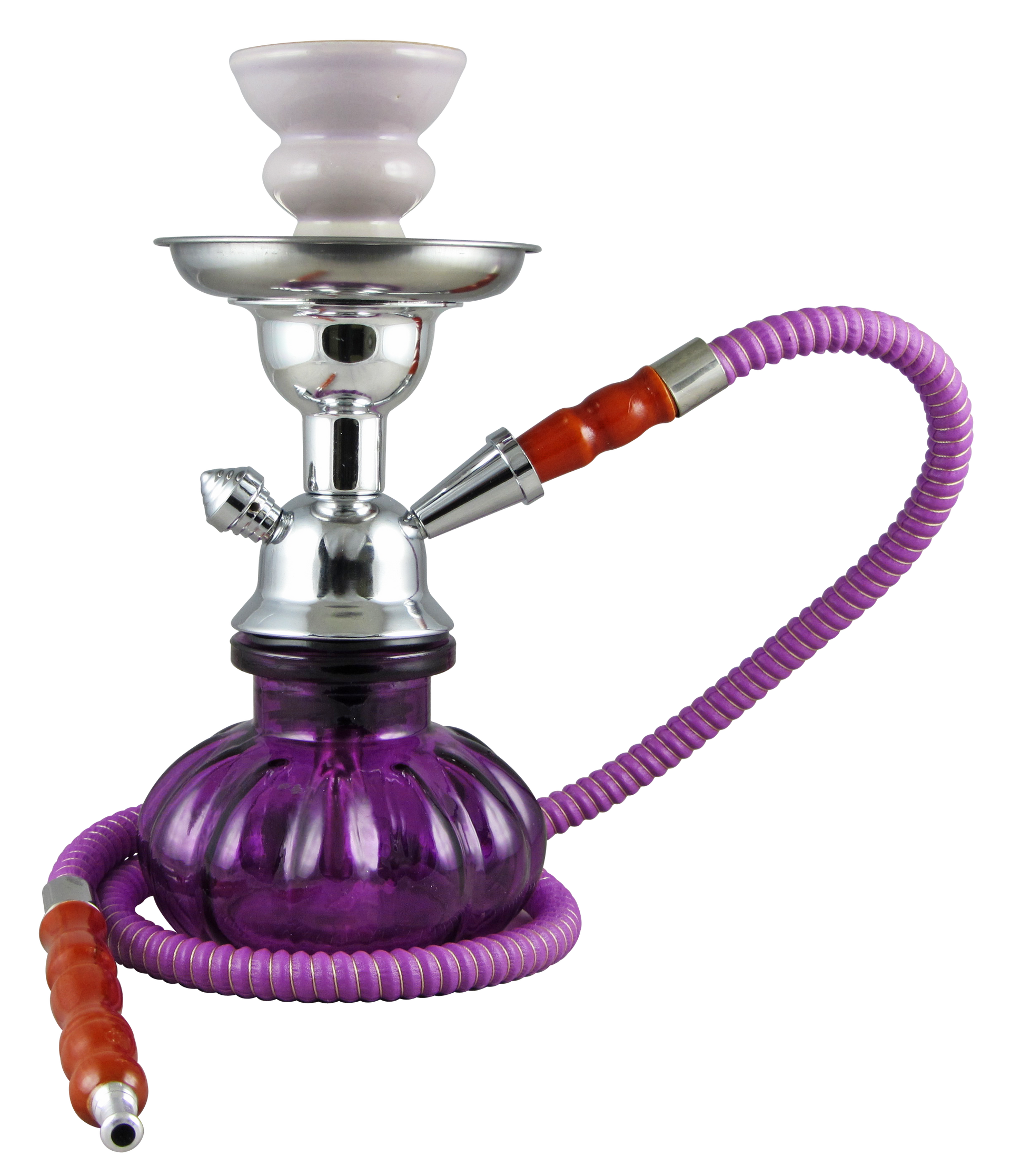 Pumpkin Hookah 9" Purple