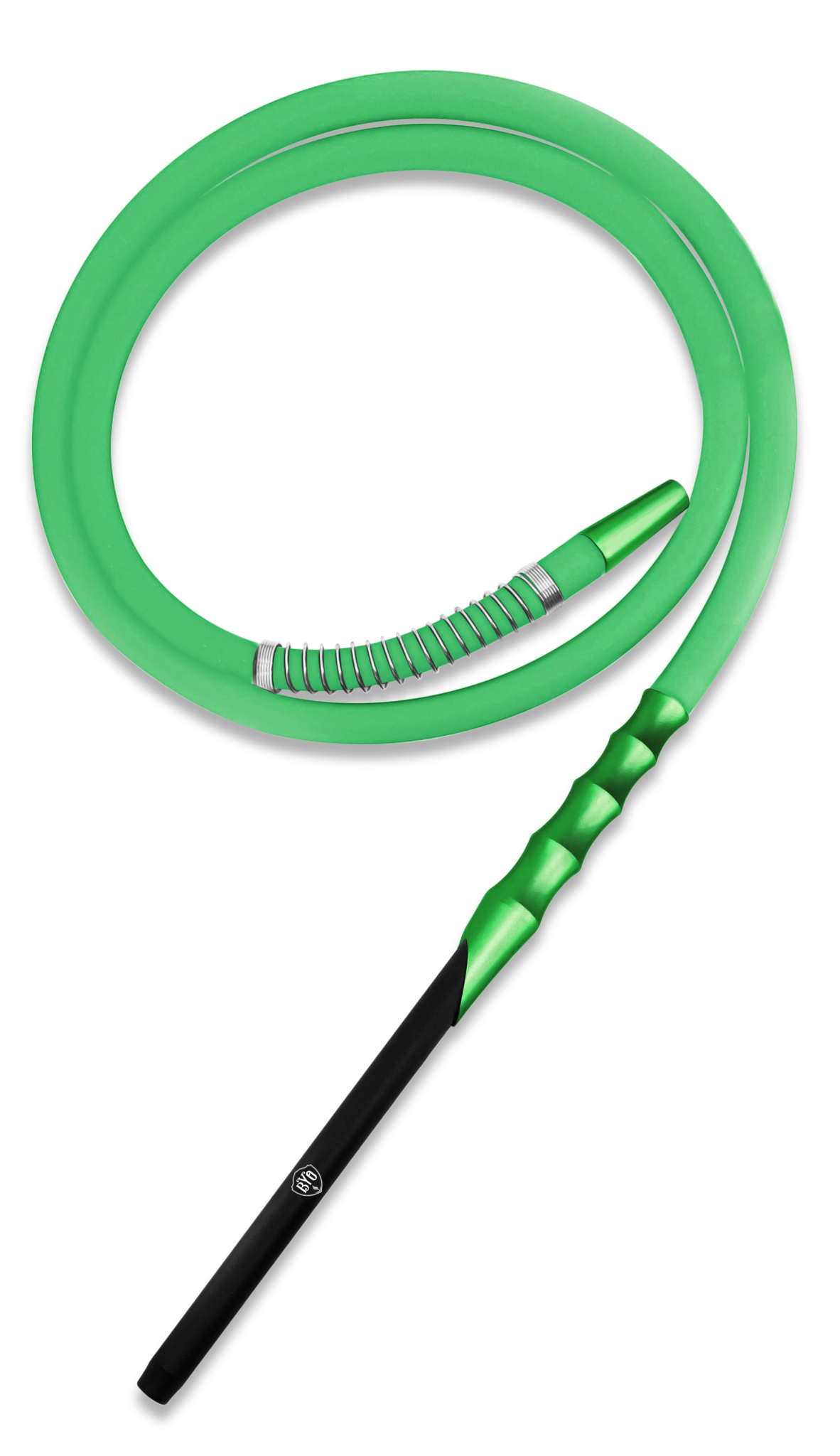 BYO Two Tone Silicone Hose green