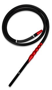 BYO Two Tone Silicone Hose red