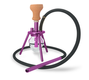 Amira Mini Spider Hookah 12" purple