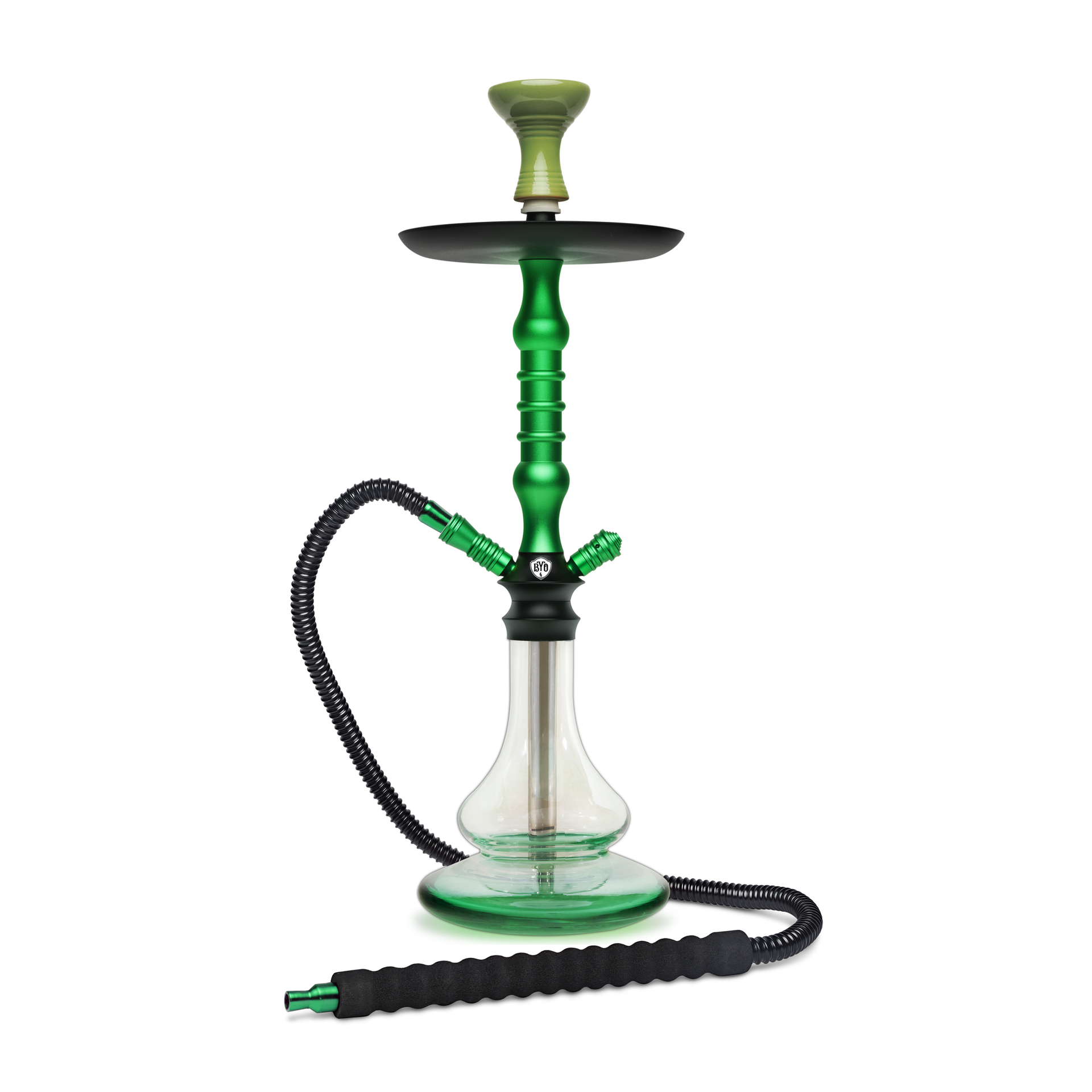 BYO Adonis Hookah 25" Green - TheHookah.com