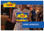 Crown Quick-Light Hookah Charcoal Roll - TheHookah.com