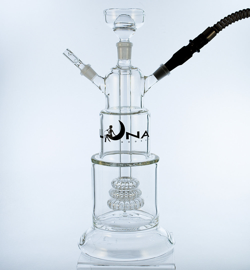 Luna Tower Glass Hookah - TheHookah.com