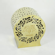 Shika Vintage Style Shape Clock Windcover Gold