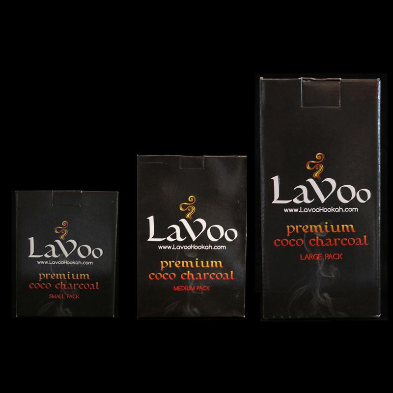 Lavoo Coconut Charcoal Small Medium Large Box - TheHookah.com