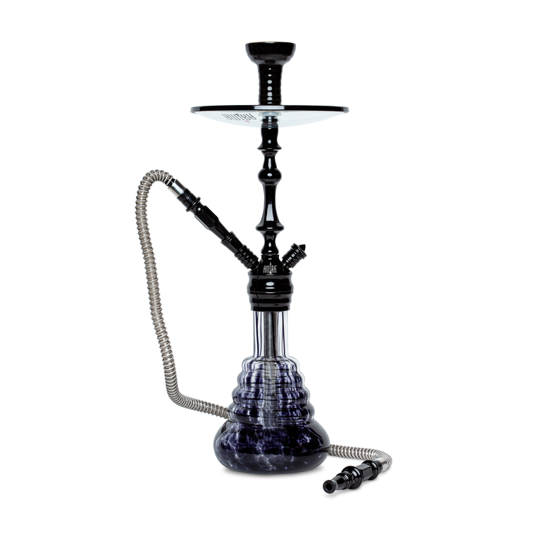 Amira Volcano Hookah 21" black black