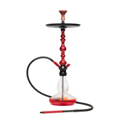 BYO Providence Hookah 33" red stem matching base and hose