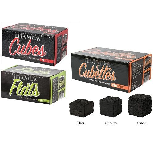 Titanium Hookah Charcoals