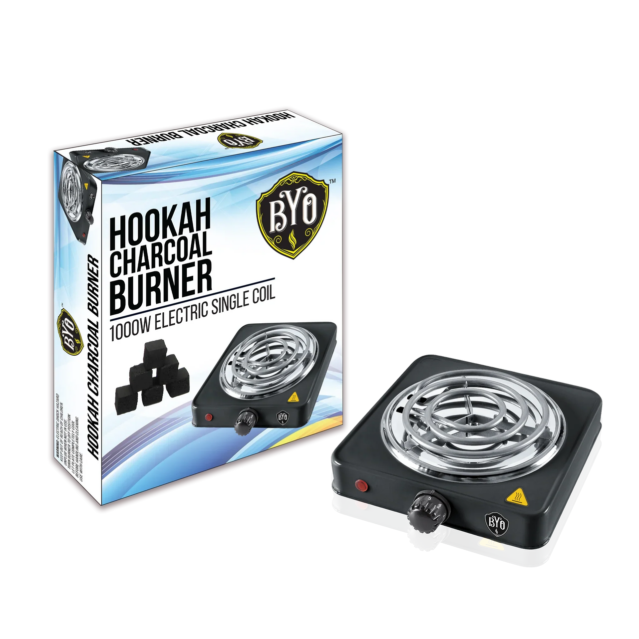 Hookah Burners, Tongs, and Charcoal Carriers