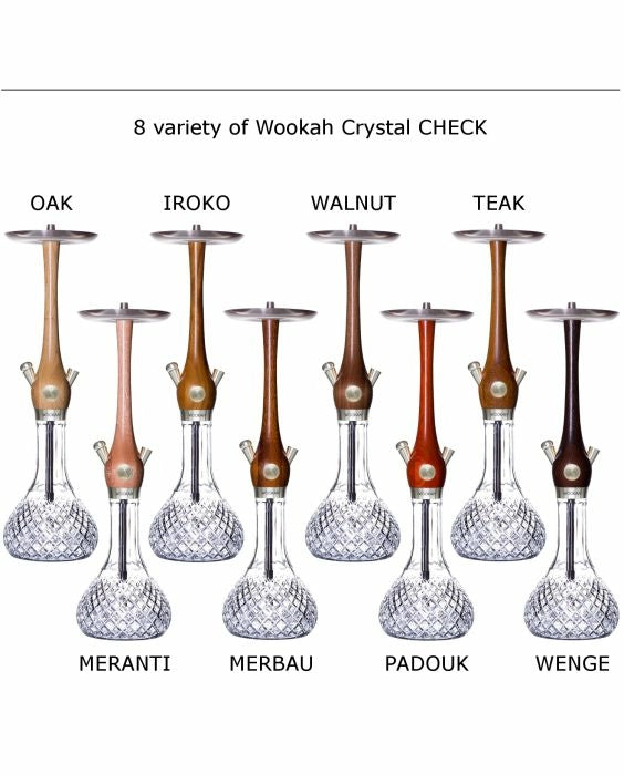 Wookah Crystal Wood Hookah