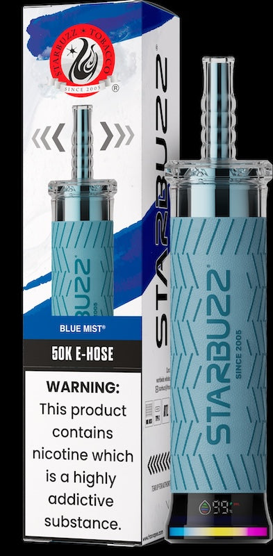 Starbuzz E-Hose 50K Vape Disposable Blue Mist