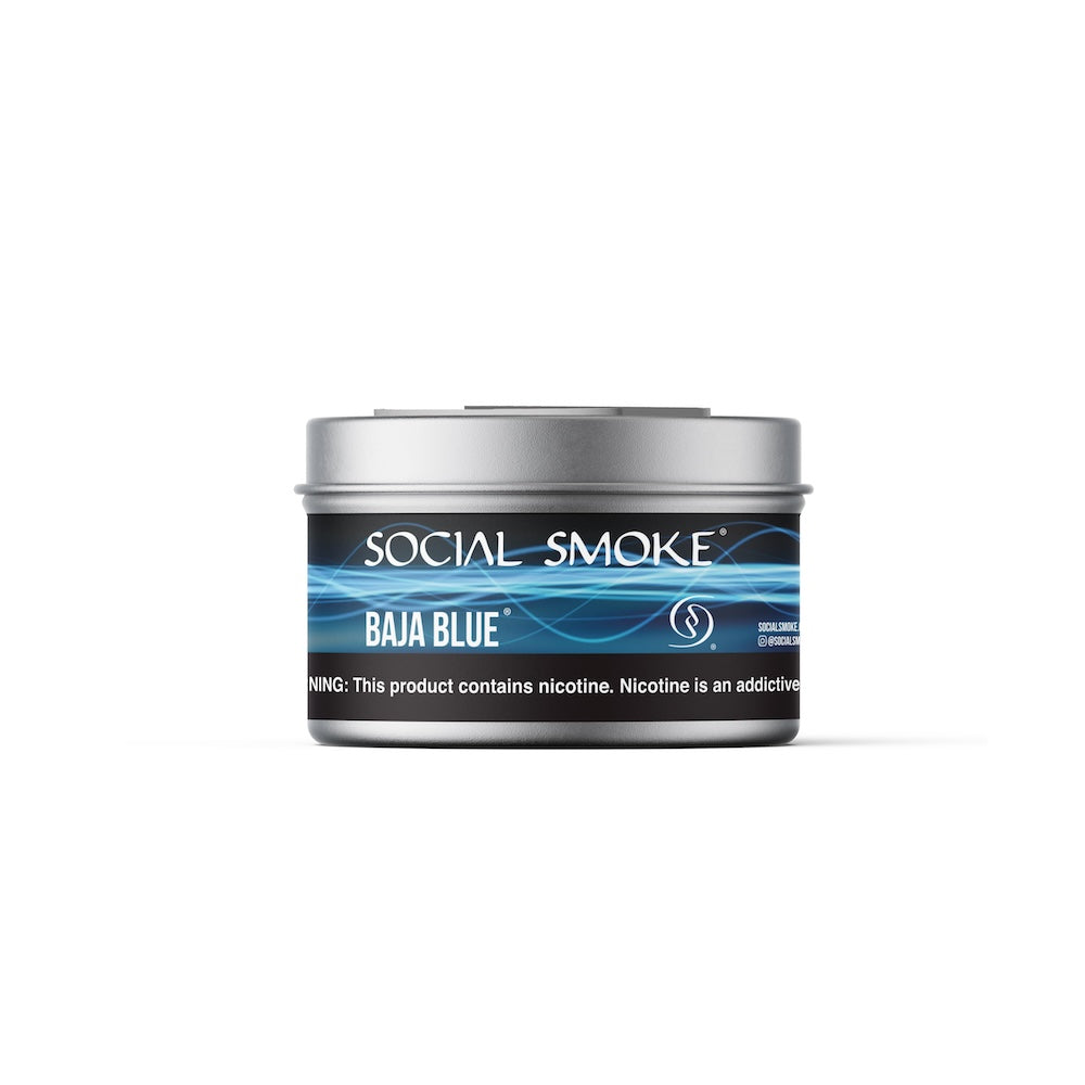 Social Smoke Shisha Tobacco 100g - Baja Blue