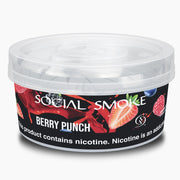 Social Smoke 1kg Berry Punch Shisha Tobacco