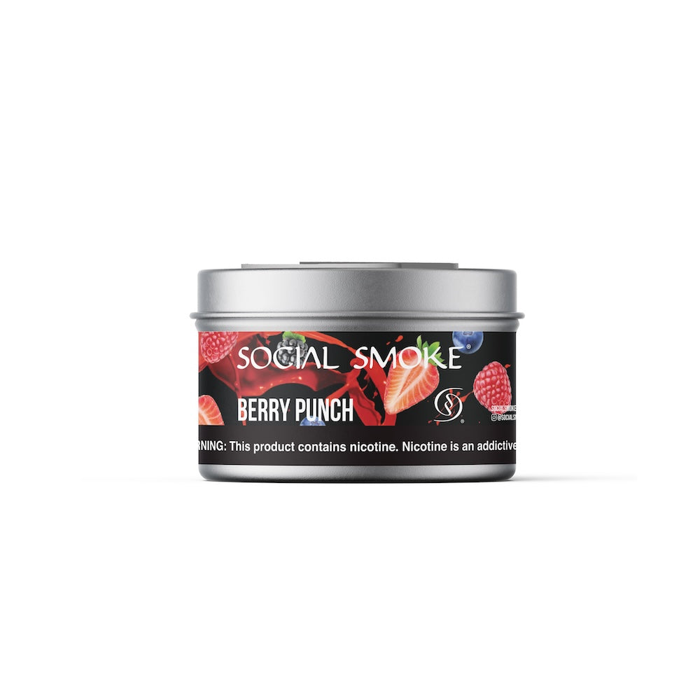 Social Smoke Shisha Tobacco 100g - Berry Punch