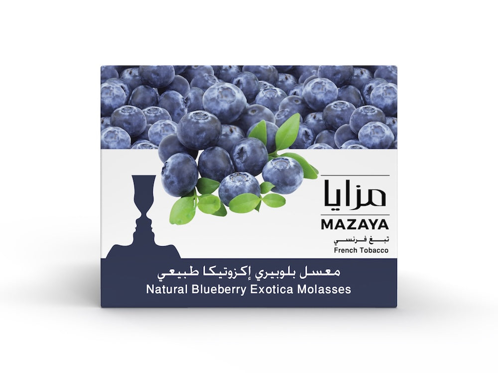 Mazaya Hookah Tobacco 250g - Blueberry Exotica