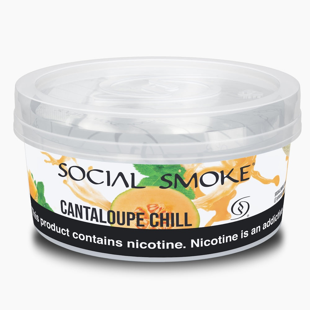 Social Smoke 1kg Cantaloupe Chill Shisha Tobacco