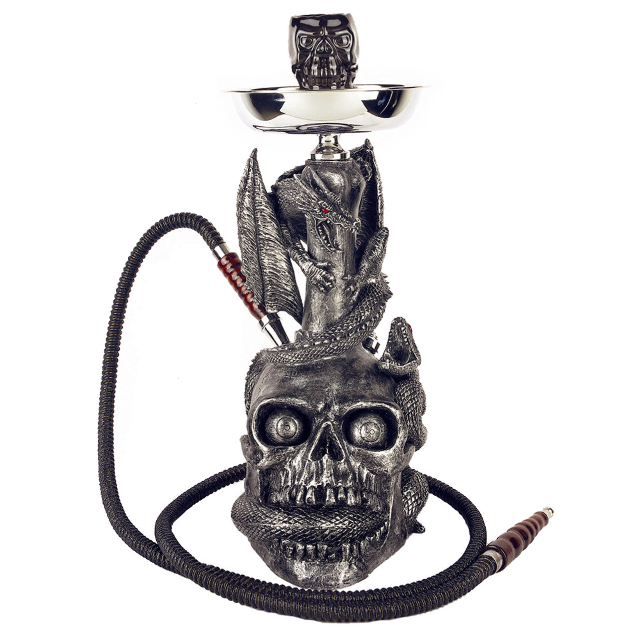 1 Hose Dark Soul Hookah 17" 