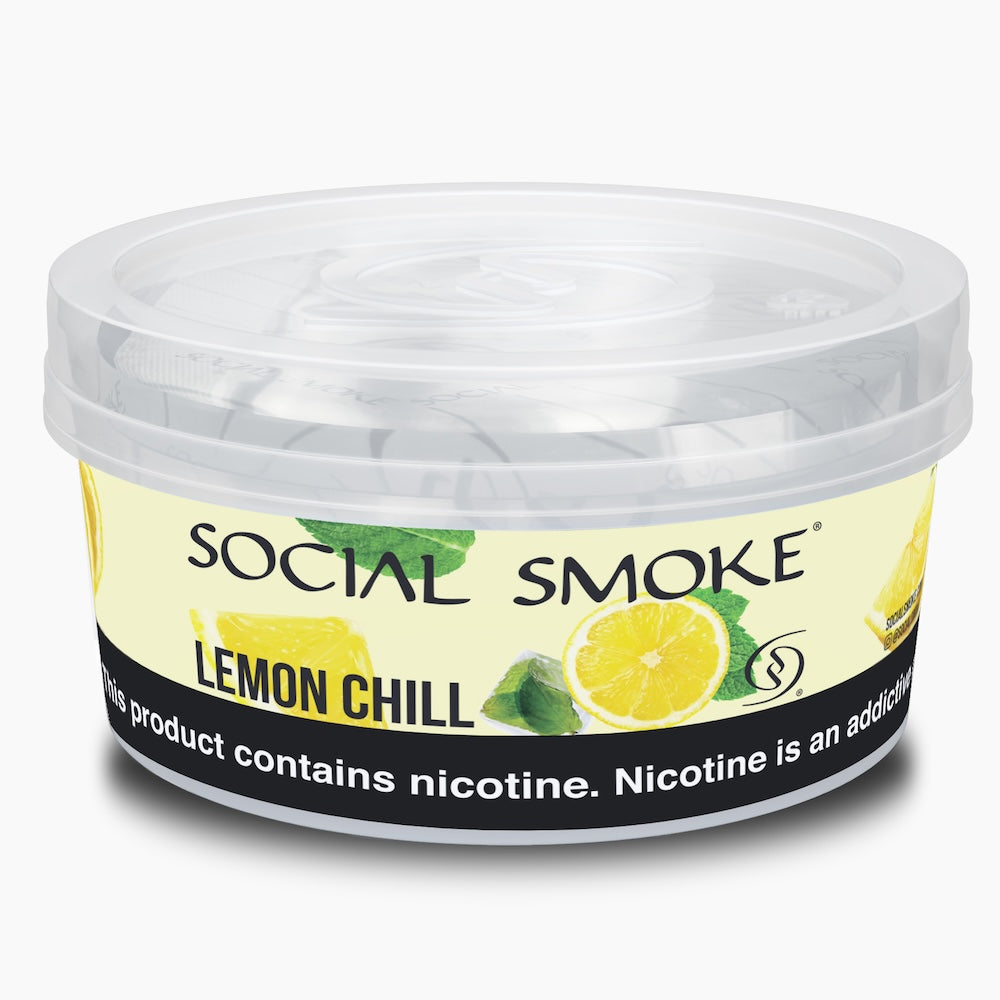 Social Smoke 1kg Lemon Chill Shisha Tobacco