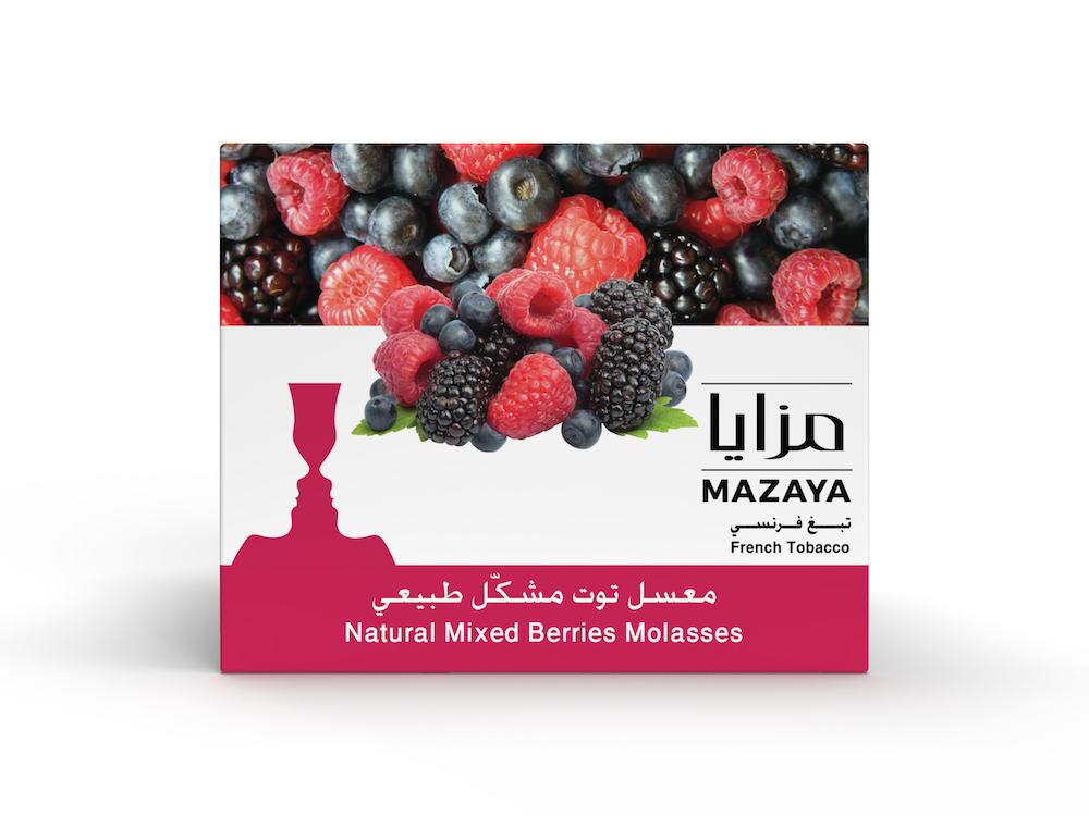 Mazaya Hookah Tobacco 250g - Mixed Berries