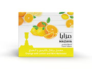 Mazaya Hookah Tobacco 250g - Orange with Lemon and Mint
