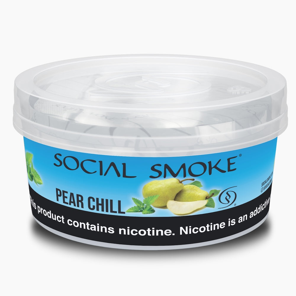 Social Smoke 1kg Pear Chill Shisha Tobacco