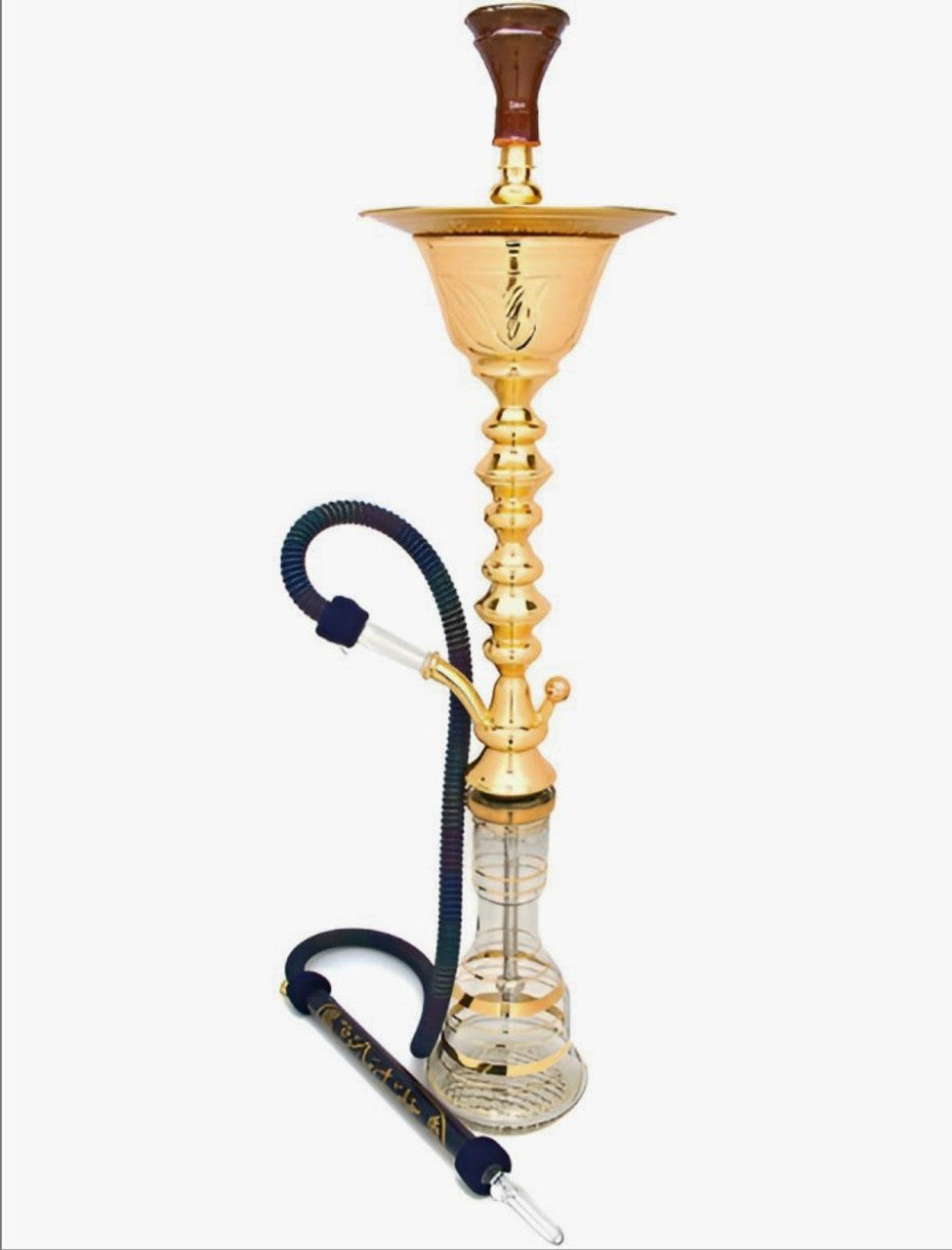 Khalil Mamoon Mini Namja Star Hookah Gold 