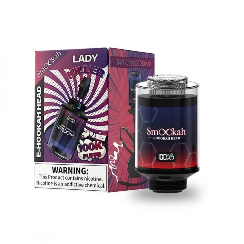 Smookah E-Hookah Head 100K Disposable Smookah E-Hookah Head 100K Disposable