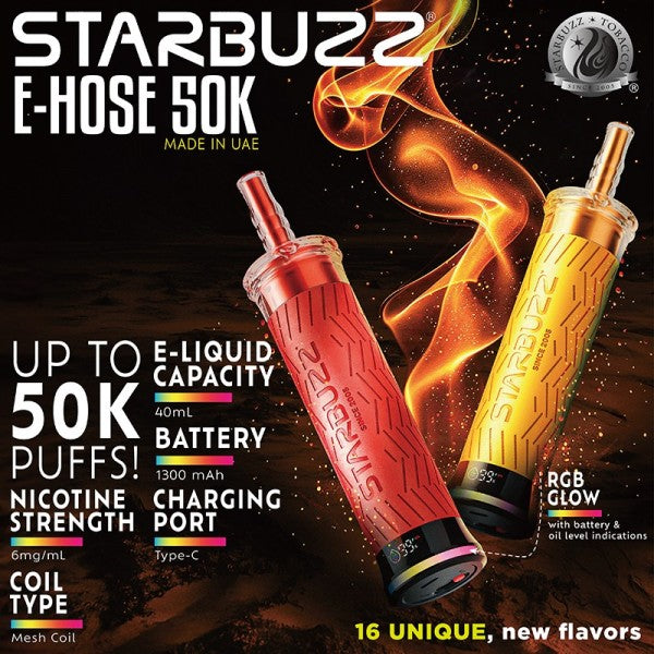 Starbuzz E-Hose 50K Ehookah