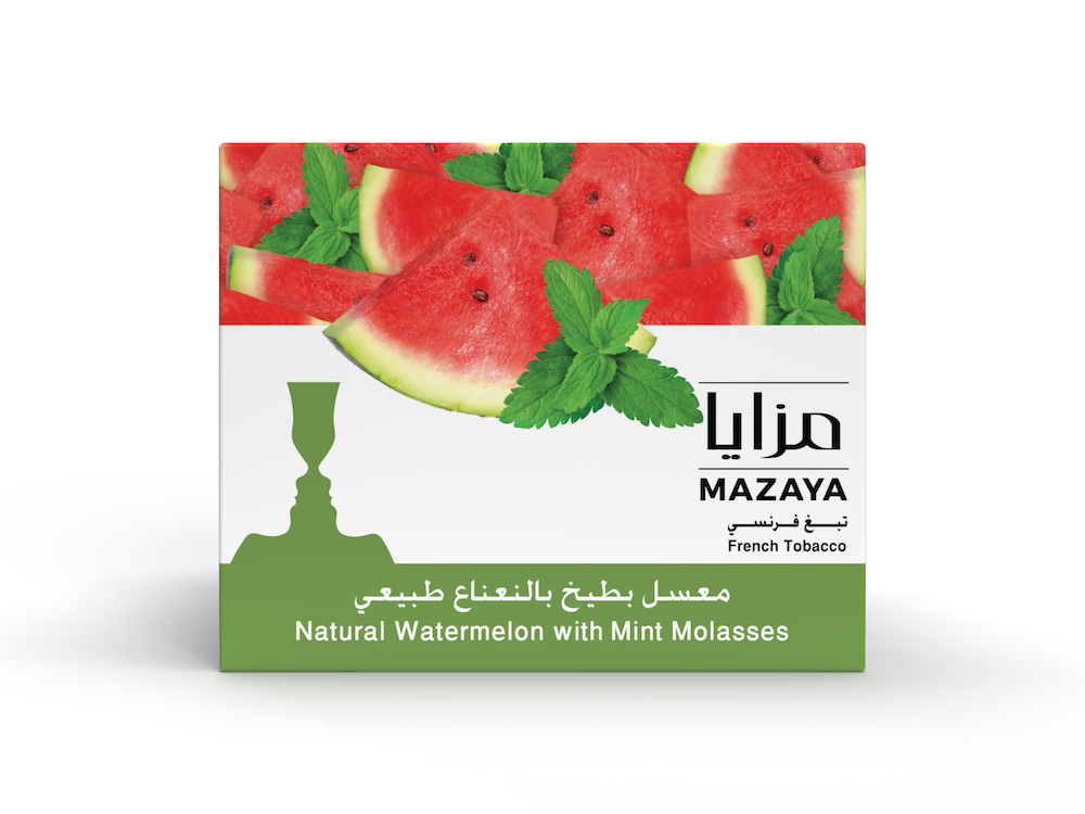 Mazaya Hookah Tobacco 250g - Watermelon with Mint