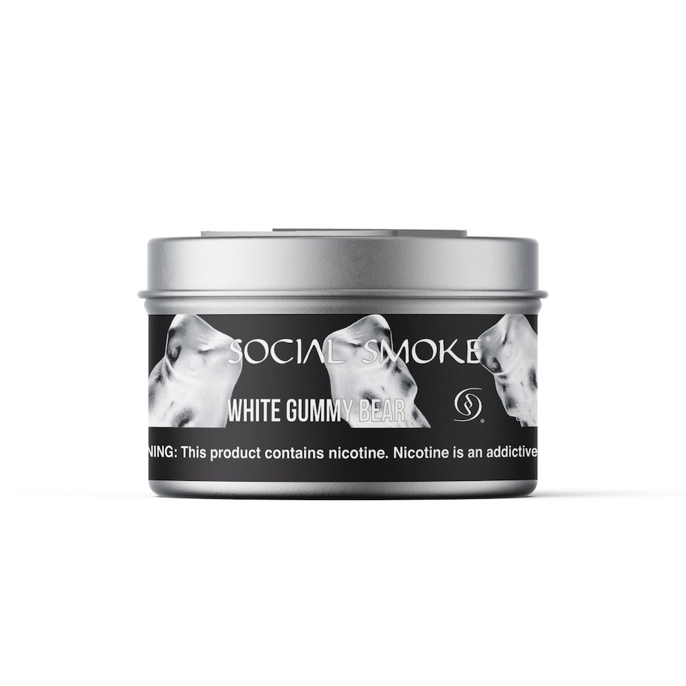 Social Smoke Shisha Tobacco 200g - White Gummy Bear