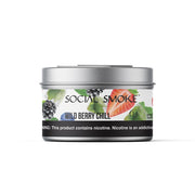 Social Smoke Shisha Tobacco 200g - Wild Berry Chill