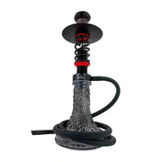Agni F1 Premium Hookah - Black/Red