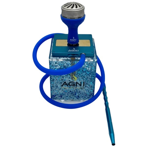 Agni Rock Premium Hookah - Blue