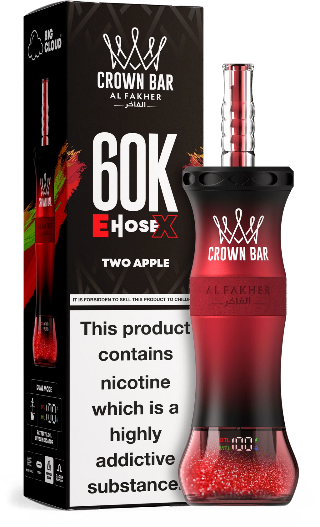 elfbar elfa master akku Al Fakher 12000 Puffs Vape main image 0