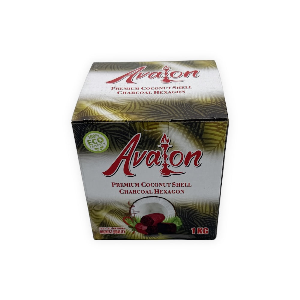Avalon Hexagon Hookah Charcoal