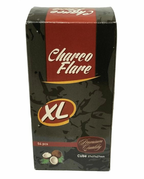 Charco Flare XL Cube Hookah Charcoals